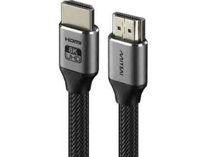 Cabo HDMI MITSAI MHC5392BK (M-M - HDMI 2.1 - 3 m)