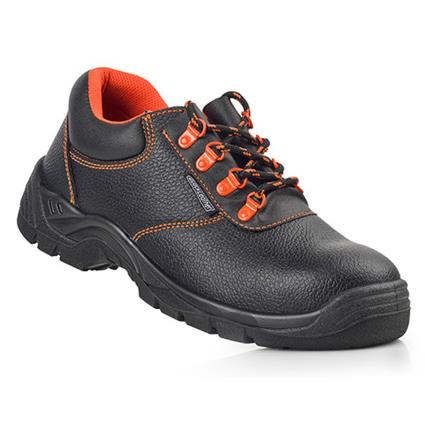 SAPATOS DE SEGURANÇA DE PELE PRETA S3 SRC TAMANHO 47 BLACKLEATHER