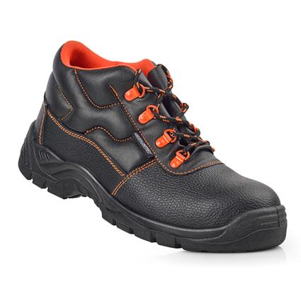BOTAS DE SEGURANÇA DE PELE PRETA S3 SRC TAMANHO 38 BLACKLEATHER