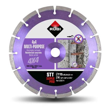 DISCO DIAMANTE STT 115 SUPERPRO 30974 RUBI