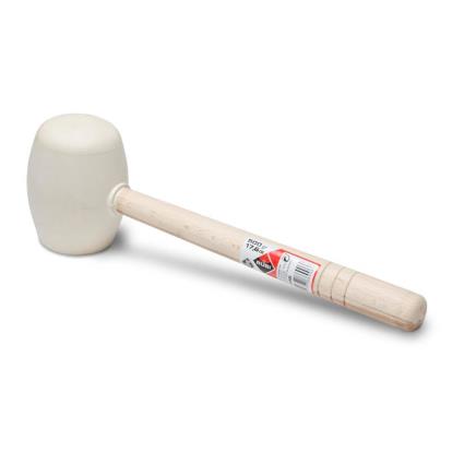 MAÇO DE BORRACHA BRANCO 500g 66906 RUBI