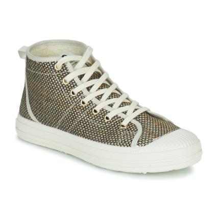 Pataugas  Sapatilhas de cano-alto ETCHE  Preto Disponível em tamanho para senhora. 36,37,38,39,40,41.Mulher > Sapatos > Tenis