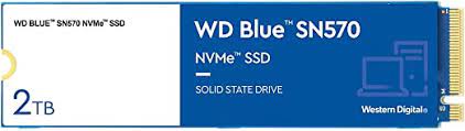 Disco SSD Western Digital WD Blue SN570 2TB/ M.2 2280 Pcie