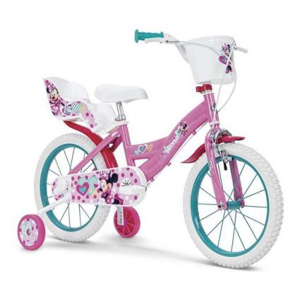 Bicicleta Infantil Toimsa Minnie Huffy 16' 5-8 Anos