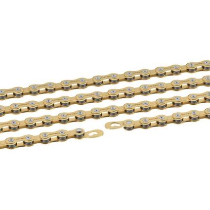 Wippermann Corrente Estrada Connex 9sg 6.5 Mm 1/2 X 11/128 114 Links Gold