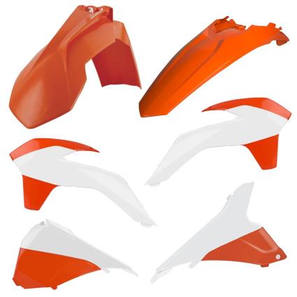Cemoto Kit Ktm Sx/sx-f/xc/xc-f 13-15 One Size Orange / White