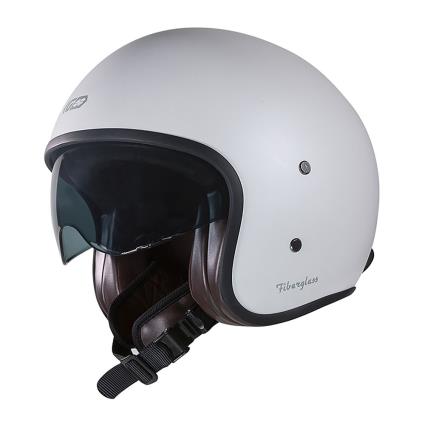 Gari Capacete Jet G03x Fiber XL Matt White