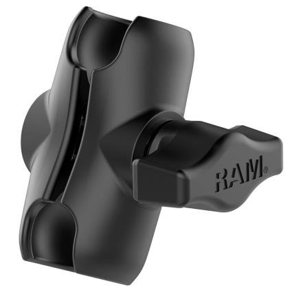 Rammount Powersports Double Socket Arm B Size One Size Black