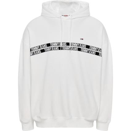 Tommy Jeans Capuz Tape Program XL White