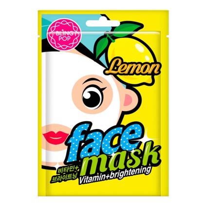 Máscara Facial de Vitaminas com Limão Bling Pop