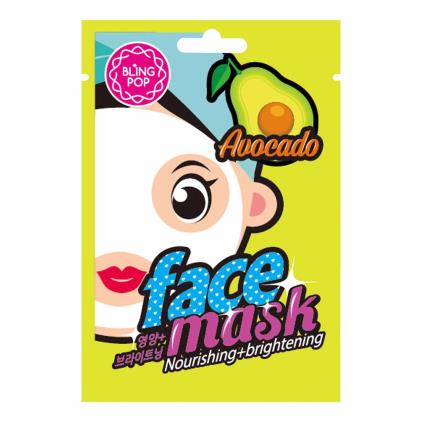 Máscara Facial de Nutrição com Abacate Bling Pop