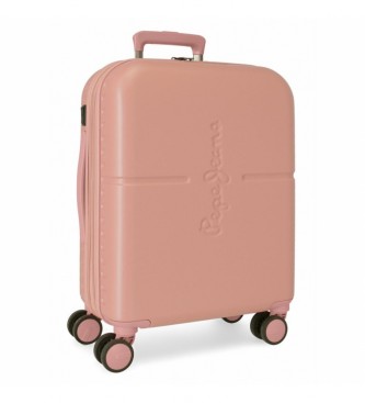 Pepe Jeans. Maleta tamanho da cabine Highlight Light Pink Expandable C