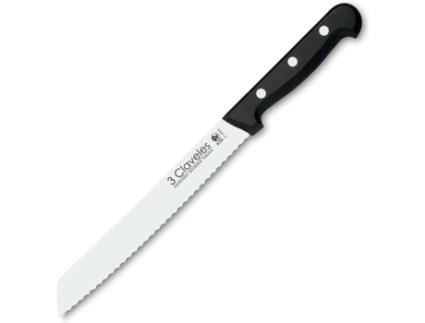 Faca de Cozinha 3 CLAVELES (Aço Inox - 20 cm - 8')