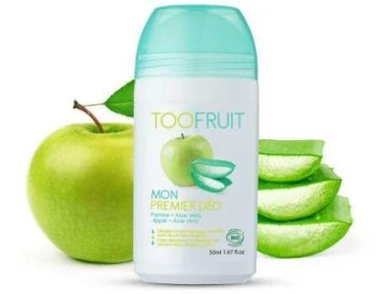Toofruit Desodorizante Rollon Aloe Vera e Maçã 50 ml