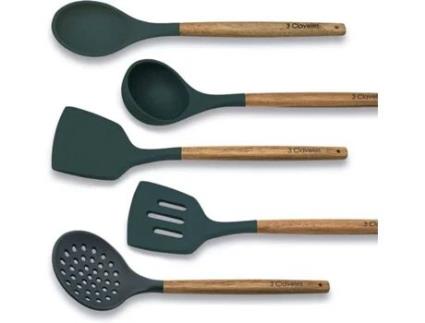 Utensílios de Cozinha 3 CLAVELES (Silicone - 32x5x2cm)