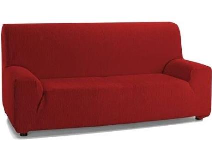 Capa de Sofá TODOPARAMICASA Emilia Vermelho (3 Lugares - 220 cm)