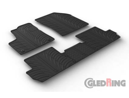 Tapetes Borracha para Peugeot 3008 (manual) 2016 -