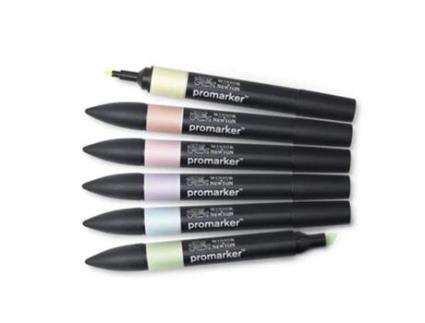Marcador Promarker W&N Set 6 Tons Pele