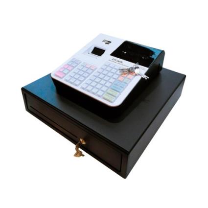 Caixa Registadora ECR Sampos ER-60 28 Departamentos Gaveta Grande