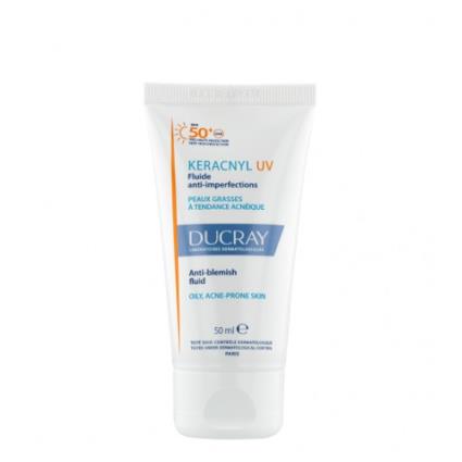 Ducray Keracnyl UV Fluido Anti-Imperfeições SPF50+ 50ml