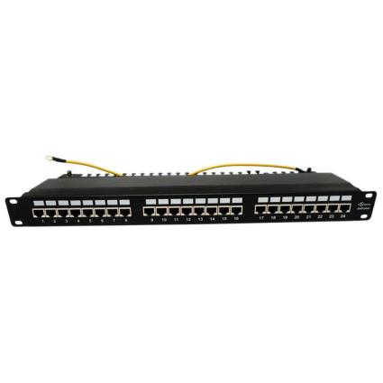 Euroconnex Rj 3412 Cat5 24p 45 Correção Painel One Size Black
