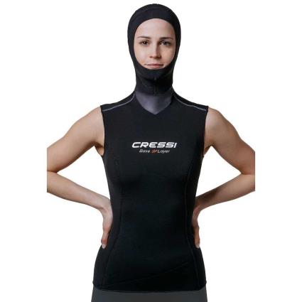 Cressi Colete Mulher Logo 5 Mm XL Black