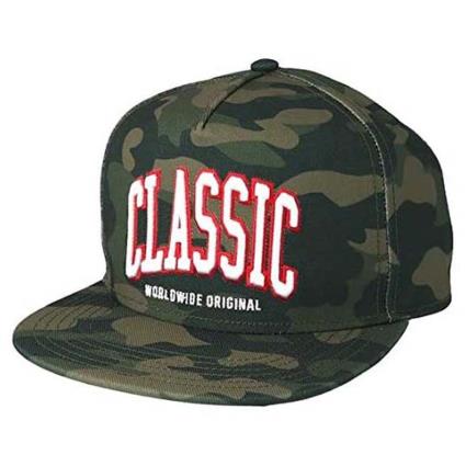Cayler & Sons Boné Worldwide Classic One Size Woodland Camo / White