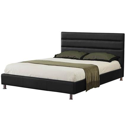 Cama Starlight, 93 x 215 x 188 cm, Polipele, Preto