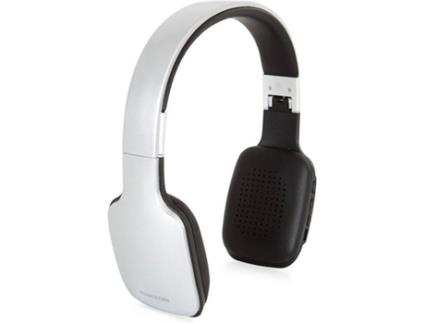 Auscultadores Bluetooth  SLIM-G (Over Ear - Prateado)