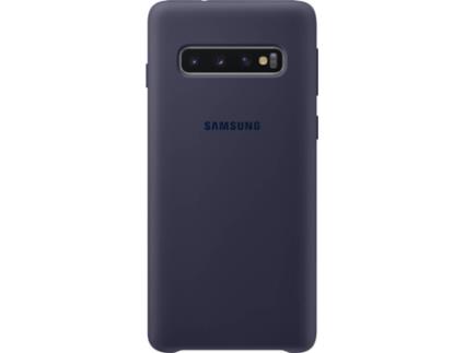 Capa  Galaxy S10 Silicone Cover Azul