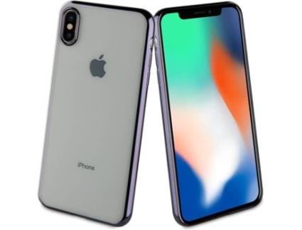Capa iPhone XS Max  LIFE Bling Transparente
