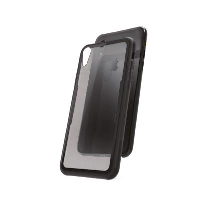 Capa iPhone XR  Glass skin Preto