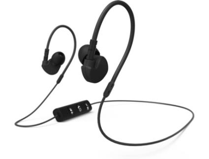 Auriculares Bluetooth  Sports Run (In Ear - Microfone - Preto)