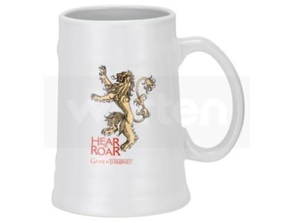 Caneca Hear me roar Lannister ceramica