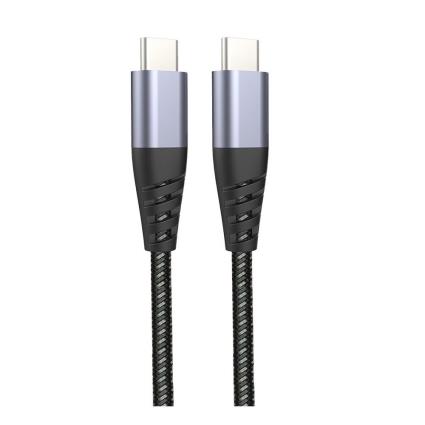 Cabo  Tiger (USB-C - USB-C - 1.2 m - Preto)