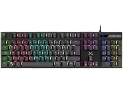 Teclado Gaming  X-Breed (Idioma Português - Switch Semi Mecânico - RGB)