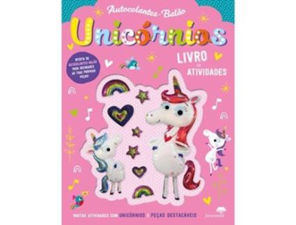 Livro Livro de Atividades Autocolantes Balão Unicórnios de Stuart Lynch