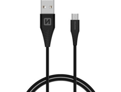 Cable USB - microUSB (black - 1.5m)
