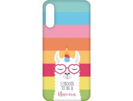 Capa Samsung Galaxy A70  Arco Íris Multicor