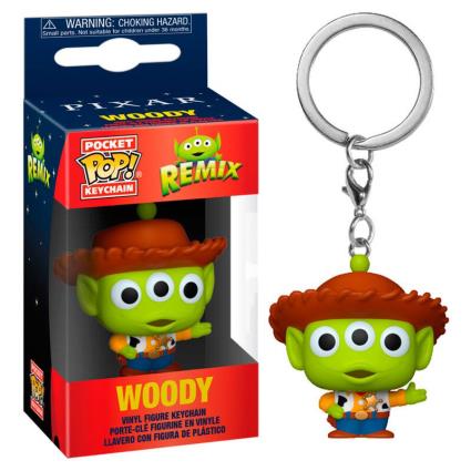 Porta-Chaves FUNKO Pop Pixar Alien As Woody