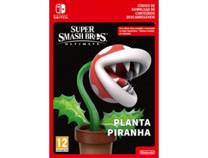 Cartão  Switch Super Smash Bros Ultimate - Piranha Plant (Formato Digital)
