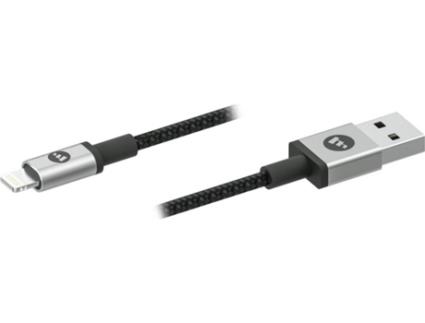 Cabo  USB Lightning 1m Preto