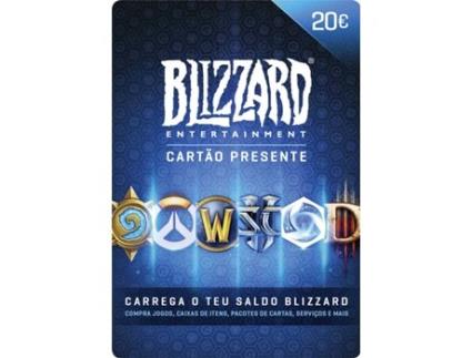 Cartão presente da  20 euros