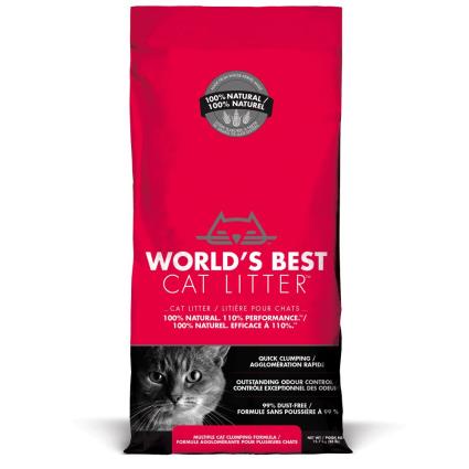 World's Best Cat Litter areia aglomerante extraforte - 6,35 kg