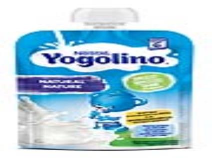 YOGOLINO SABOR PLÁTANO Y FRESA POUCHE 100 GR