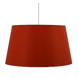 Candeeiro de teto suspenso CONICA D60 VERMELHO