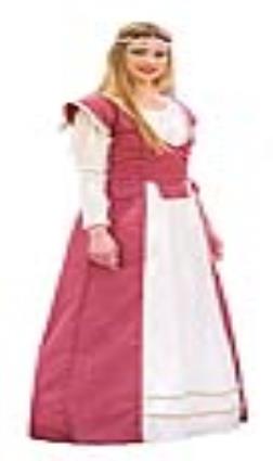 Fato de Princesa Medieval Ana para senhora