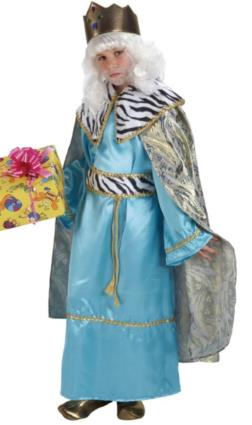 Fato de Rei Mago Melchior para criança