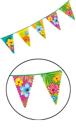 Grinalda de Bandeirinhas do Havai