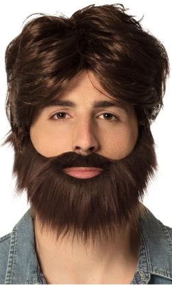 Peruca e Barba Cara